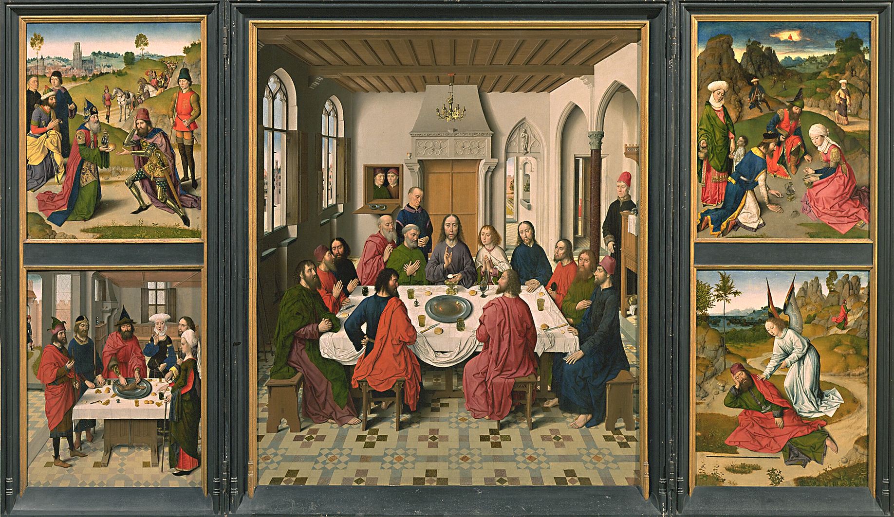 Last Supper, Dirk Bouts, St Peters Cathedral Leuven